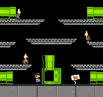 Mario's Time Machine (USA) screen shot game playing